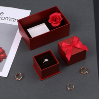 Boîte à bijoux avec Logo personnalisé de haute qualité, cuivre, coffret pour bijoux, cadeaux, vente en gros, pièces