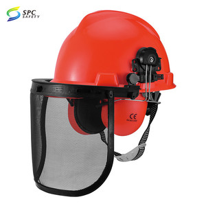 Equipo <span class=keywords><strong>de</strong></span> Protección para la Cabeza, Protector Facial <span class=keywords><strong>de</strong></span> Malla, Orejeras, <span class=keywords><strong>Casco</strong></span> <span class=keywords><strong>de</strong></span> Seguridad para Motosierra y Desbrozadora, Venta Caliente - Product Image 3