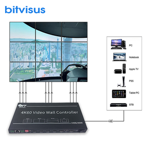 Xoay nối bộ vi xử lý 2x41x41 2x2 <span class=keywords><strong>video</strong></span> tường điều khiển 3840x2160 30Hz triển lãm lớn màn hình hiển thị - Product Image 2