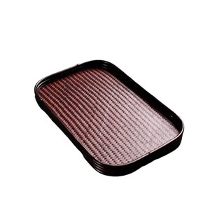 Bamboo <b>Tea</b> <b>Tray</b> Solid Purple Bamboo Material Household Serving <b>Tray</b> For <b>Tea</b> Set Storage - Product Image 5