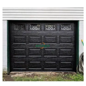 Style rustique chariot en bois massif porte de <span class=keywords><strong>garage</strong></span> automatique à distance Villa <span class=keywords><strong>garage</strong></span> extérieur - Product Image 5