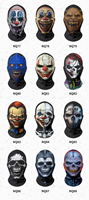 Usine directe pas cher Sublimation impression fête adulte Vampire Costume visage complet horrible effrayant Halloween masques