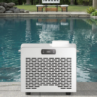 Refroidisseur de bain de glace refroidi à l'eau 0.3HP 220V avec compresseur pour le refroidissement à froid utilisé pour le bain de glace