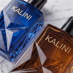Flacon de <span class=keywords><strong>parfum</strong></span> de luxe en verre carré vide de 50 ml avec pompe à sertir pour <span class=keywords><strong>femme</strong></span>, avec boîte – Vente en gros - Product Image 4