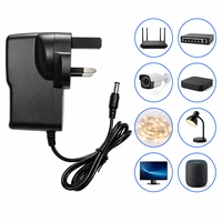 Adaptateurs secteur muraux AC/DC durables multi-prises US EU UK AU 5,5x2,1mm DC 6V 2A 12W pour enceintes intelligentes et systèmes audio – Vente en gros