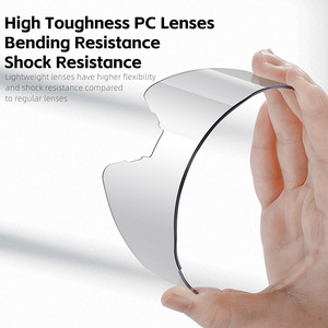 WEST BIKING Vente en gros Lunettes de vélo transparentes Lunettes de sécurité pour vélo Lunettes d'équitation transparentes bon marché Protection des yeux - Product Image 4