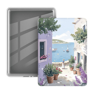 Étui <span class=keywords><strong>Kindle</strong></span> personnalisé étuis arrière transparents pour <span class=keywords><strong>Kindle</strong></span> Basic 2022 2024 avec support de poignée - Product Image 3