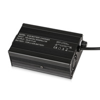 Chargeur rapide de batterie au lithium S120 54.6V 160W avec protection OTP/OVP pour scooter électrique (entrée AC universelle)