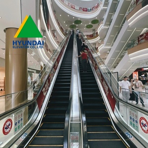 Escaleras Mecánicas Comerciales Modernas HYUNDAI para Centros Comerciales, Metro, Aeropuertos y Supermercados - Pasamanos de Acero Inoxidable Negro - China - Product Image 6