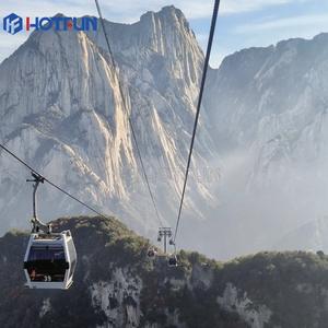 HOTFUN Équipement de tramway et de funicular pour extérieur et intérieur, cabine de tramway à câble en acier pour excursions panoramiques, capacité maximale du câble en acier >500kg - Product Image 6