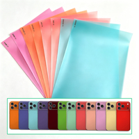 FONLYU A4 Material Transparente para Envolver Teléfonos, Película Termoencogible que Cambia de Color para Máquina de Envasado al Vacío, Películas de Cobertura Total para Teléfonos