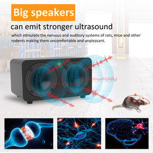 Ultrasonik haşere kovucu güçlü elektronik fare ev ve iş insancıl sıçan ve ses dalgaları ile kemirgen kontrolü için caydırıcı - Product Image 5