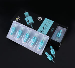 พรีเมี่ยม Spark 4ขนาด rl/rs /rm/ M1ฆ่าเชื้อ316สแตนเลสแบบใช้แล้วทิ้งประกายเข็มสำหรับศิลปะบนร่างกาย - Product Image 3