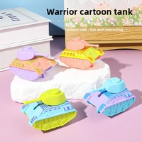 Tank jouet à tirer, style militaire de dessin animé, voiture télécommandée pour enfants, jouet le plus vendu