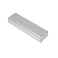 Boîtier d'amplificateur en aluminium pour équipement de contrôle intelligent, boîtier électronique extrudé, boîtier en aluminium