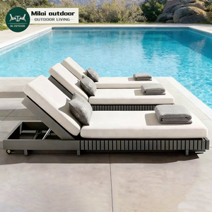 Lettini Prendisole Moderni per Esterni, Arredamento per Bordo Piscina, Sdraio da Spiaggia, <span class=keywords><strong>Lettino</strong></span> da Giardino - Product Image 1