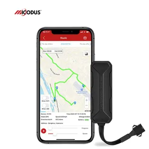 Tidak Ada Biaya Bulanan Google Map Sepeda Listrik GPS Tracker MiCODUS Jarak Jauh Memotong Bahan Bakar Anti Pencurian Perangkat Pelacakan GPS untuk Ebike