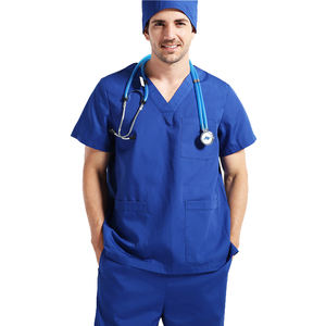 L'hôpital d'impression personnalisée Greys Scrubs uniformes à manches courtes/longues vêtements médicaux - Product Image 1