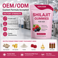 Bonbons gélifiés aux baies mélangées et au Shilajit avec Ashwagandha pour l'équilibre hormonal adulte, l'énergie, le soutien immunitaire et la gestion du métabolisme