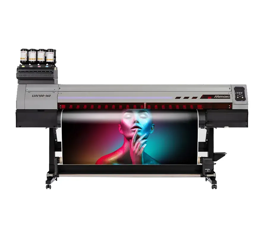 Originele Mimaki UV-LED Op Rollen Gebaseerde Printer Mimaki UJV100-160