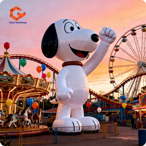 Globo Inflable Gigante Personalizado con Forma de Perro de Dibujos Animados de <span class=keywords><strong>Snoopy</strong></span> para Eventos - Product Image 1