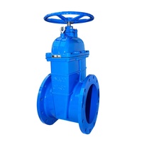Válvula de Compuerta Manual de Hierro Dúctil de 200mm 400mm con Brida de Sellado Suave para Alta Temperatura 1.0-2.5MPa Z45X-10P Precio