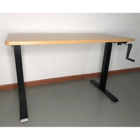 Bureau ergonomique à hauteur réglable, hauteur électrique, 4 pièces, socle sur pied, table de bureau