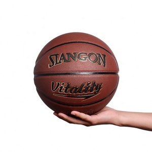 Pelota de <span class=keywords><strong>baloncesto</strong></span> de cuero PU con logotipo personalizado, Tamaño 7, pelota de entrenamiento para interiores y exteriores para <span class=keywords><strong>ejercicios</strong></span> en equipo - Product Image 3