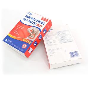 Produk penjualan Top CSI kustom hidrogel bahan panas peran cepat Patch untuk skiatik saraf punggung pereda nyeri otot - Product Image 2