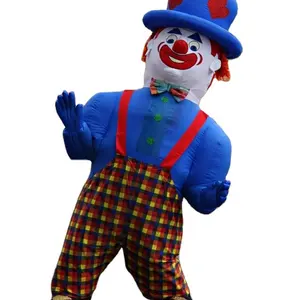 Clown Gonfiabile Gigante Blu Interattivo - Product Image 1