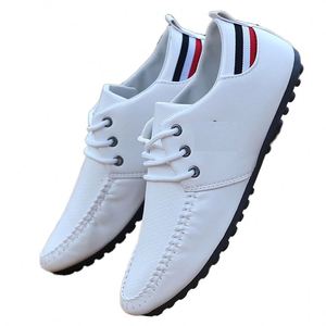 Zapatos de Cuero PU de Alta Calidad para Hombre, Ligeros, Impermeables, Casuales, Formales, de Vestir, para Primavera, Verano y Otoño - Product Image 4