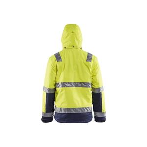 BLAKLADER - 4870198733895XL Chaqueta de invierno Hi-Vis Amarillo/Azul marino-EAN 7330509531297 ROPA DE TRABAJO DE LA HI-VIS - Product Image 2