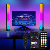Barre lumineuse LED RGB connectée à l'application, alimentée par USB, synchronisation musicale, ambiance de jeu, décoration de fête, lumière ambiante de bureau