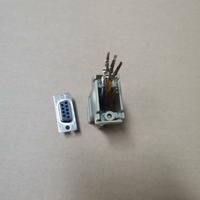 Prise série mâle et femelle DB9 RS232 à 9 trous vers connecteur RJ45 8P8C pièces de télécommunication adaptateur d'ordinateur