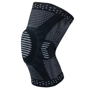 Ginocchiera in Silicone con Logo Personalizzato, Supporto per <span class=keywords><strong>Ginocchio</strong></span> Antiscivolo per Sport e Basket - Product Image 1