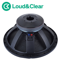 Caisson de basses 1200w RMS Puissant audio professionnel Équipement de sonorisation à bobine vocale de 4 pouces, haut-parleur de 18 pouces, haut-parleur de système audio DJ