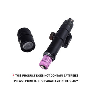 Linterna táctica M600B de aleación de aluminio duradera con interruptor de presión, funcionamiento constante y momentáneo para caza - Product Image 2