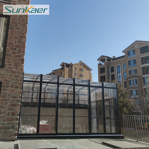 Buen <span class=keywords><strong>precio</strong></span>, 10 años de garantía, <span class=keywords><strong>porche</strong></span> exterior de policarbonato, recinto para Patio, terraza acristalada para Hotel, casa de <span class=keywords><strong>cristal</strong></span> para uso residencial - Product Image 1