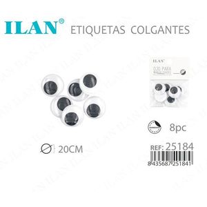 Occhi Artigianali ILAN 20mm 8pz per Progetti Fai-da-Te - Product Image 3