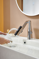 Nouveaux produits 2025 robinet de salle de bain moderne retirer Torneiras De Cozinha robinet de lavabo rotatif robinet d'eau Gourmet mélangeur chaud et froid