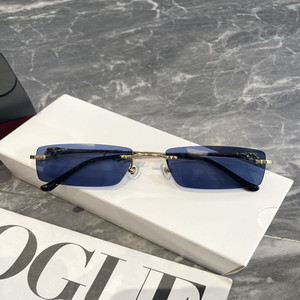 <span class=keywords><strong>Lunettes</strong></span> <span class=keywords><strong>de</strong></span> soleil <span class=keywords><strong>de</strong></span> luxe rétro 2026 pour hommes et femmes, <span class=keywords><strong>lunettes</strong></span> polarisées carrées sans monture <span class=keywords><strong>de</strong></span> qualité supérieure avec logo original UV400 - Product Image 1