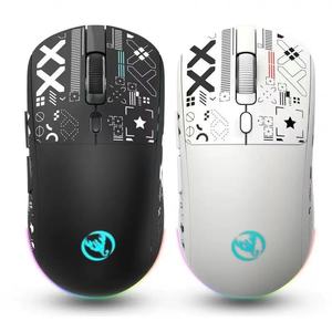 Popolare T90 triplo modalità <span class=keywords><strong>Mouse</strong></span> Wireless 6D cablato/2.4G/BT connessione RGB <span class=keywords><strong>Mouse</strong></span> ottico da gioco senza fili per Computer PC - Product Image 1