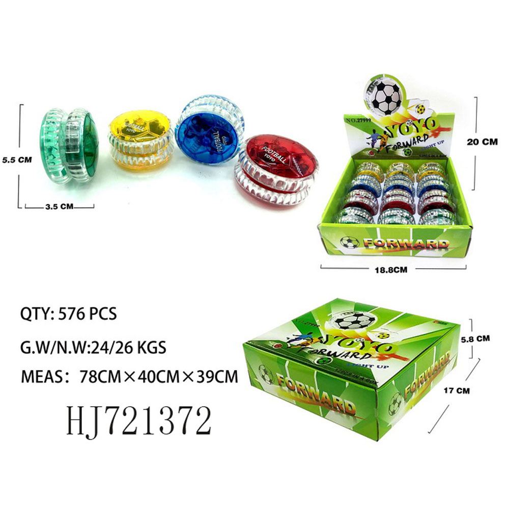 YOYO заводской профессиональный пластиковый игрушечный йо-йо со светодиодной подсветкой