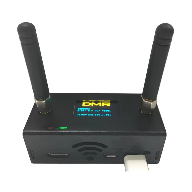 Assembled MMDVM Duplex Hotspot Support P25 DMR YSF NXDN With Raspberry Pi Zero W OLED +Antenna 16G Card