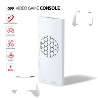 NKIWI G99 Console de Jeu Rétro avec 35 Émulateurs, Système EE4.7, 128 Go, 4K HD, Manette Sans Fil 2.4GHz, Console de Jeu Arcade TV Domestique