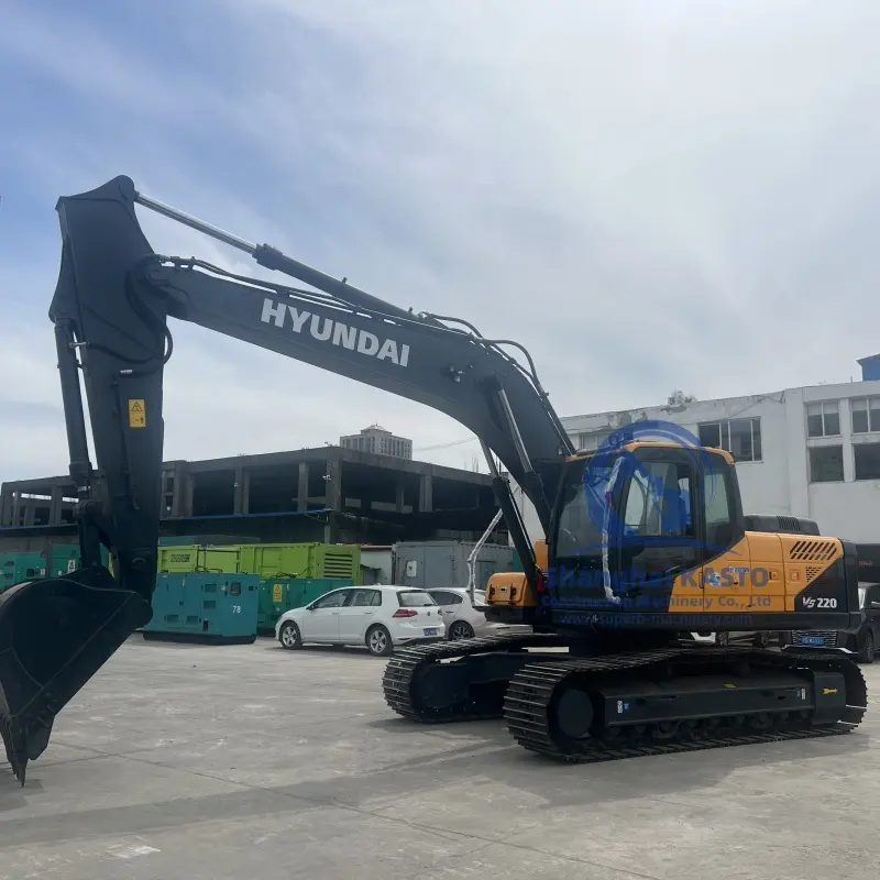 Hyundai 220LC-9S Excavator/ Used Robex Hyundai 220 20ton Excavator Construction Machinery on Sale Korea Original 2020 Provided