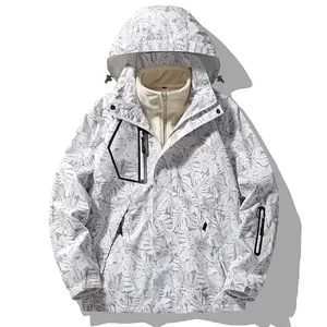 Hiking Windbreaker Jacket Hooded Windproof Breathable Ski Camping Rain Jacket Outdoor Research Anorak Mountain Jacket Waterproof