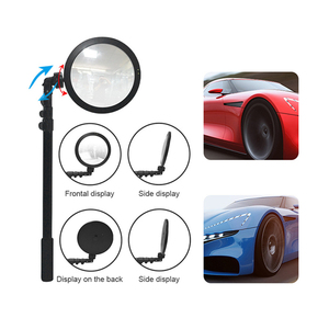 Tragbar unter Auto detektor mit frei einstellbarer Länge <span class=keywords><strong>LED</strong></span>-Licht 16 cm Inspektions spiegel - Product Image 6
