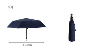 <span class=keywords><strong>Parapluie</strong></span> <span class=keywords><strong>pliant</strong></span> automatique 3 de luxe pour homme avec poignée en plastique - Product Image 4