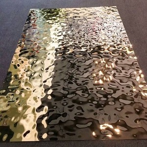 벽 및 천장 장식용 워터 웨이브 스테인레스 스틸 스탬프 시트 - Product Image 2